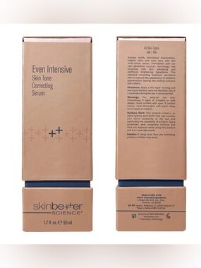 Skinbetter Science Even Intensive Skin Tone Correcting Serum, NEW IN SEALED BOX